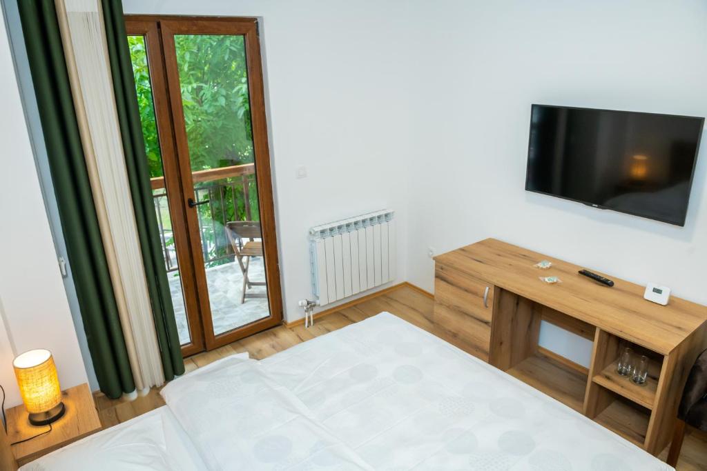 Voodi või voodid majutusasutuse Guest House Alte toas