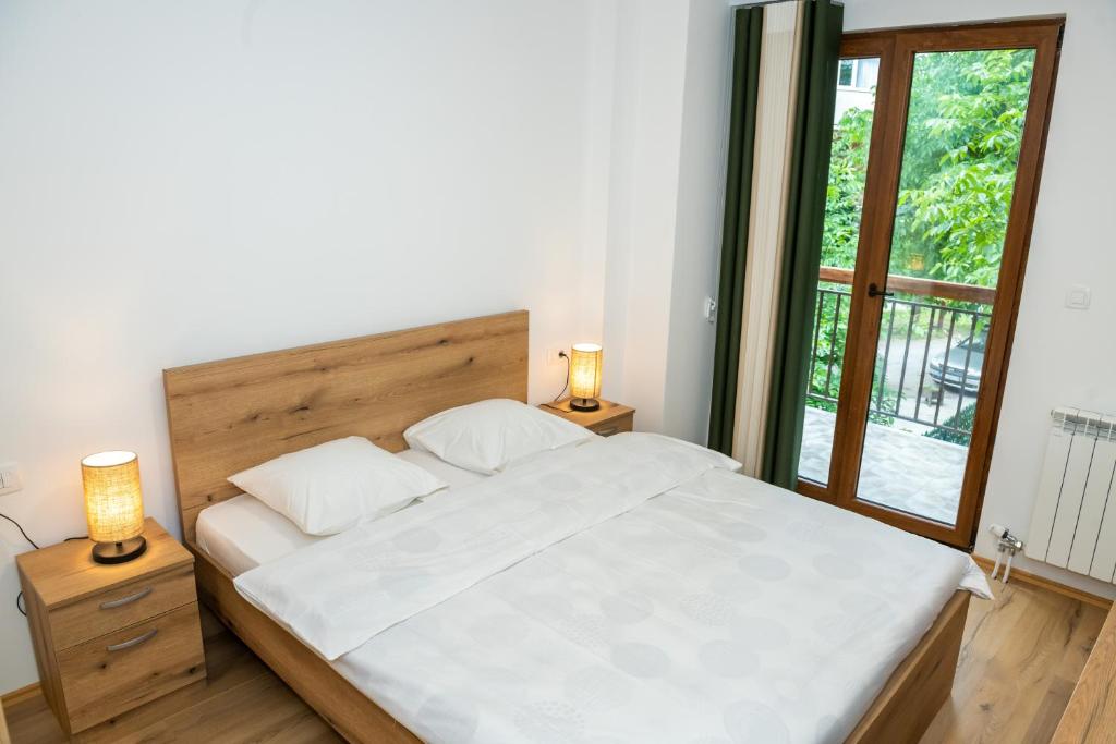 Voodi või voodid majutusasutuse Guest House Alte toas