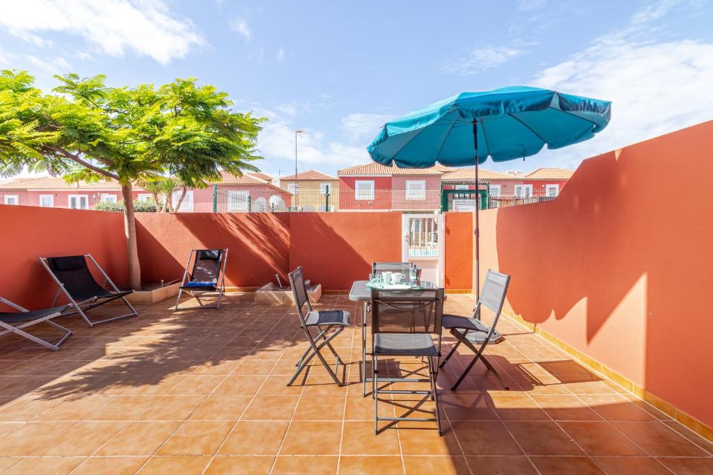 A patio or other outdoor area at Flatguest Costa Golf II