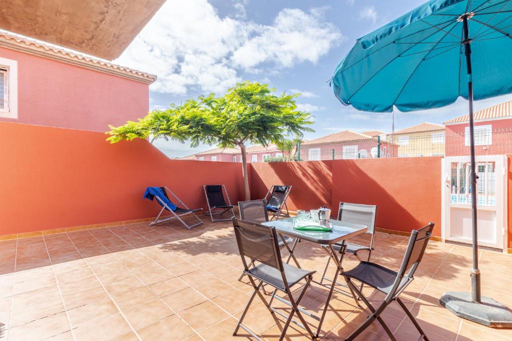 A patio or other outdoor area at Flatguest Costa Golf II