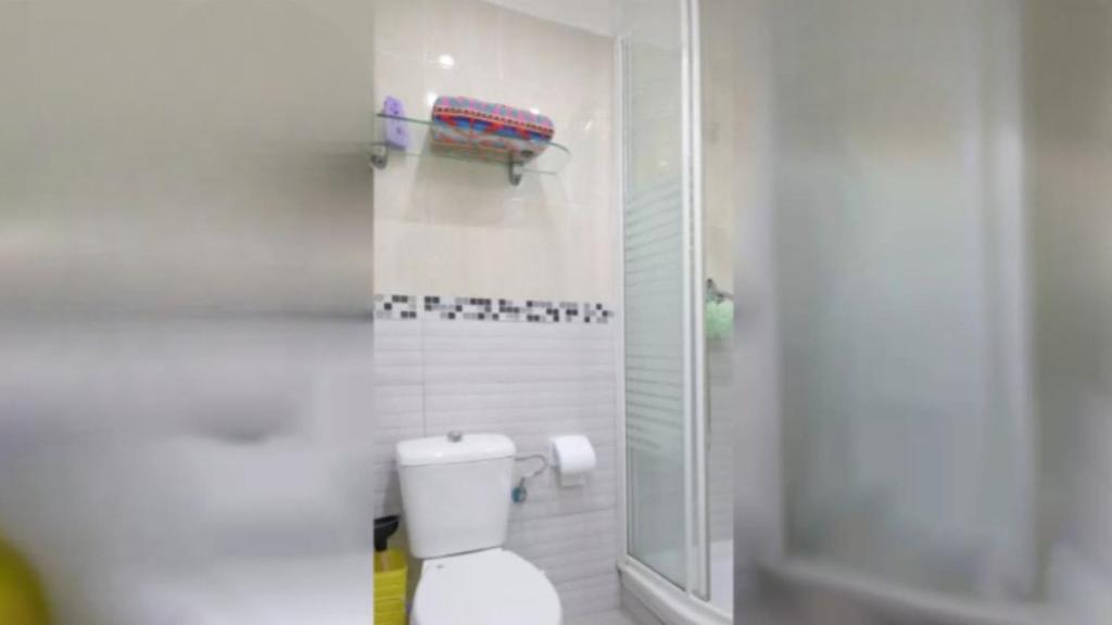 Koupelna v ubytování APARTAMENTO MADRID Norte