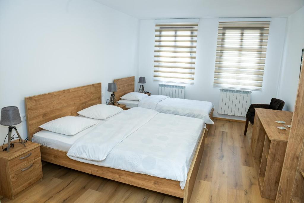 Voodi või voodid majutusasutuse Guest House Alte toas