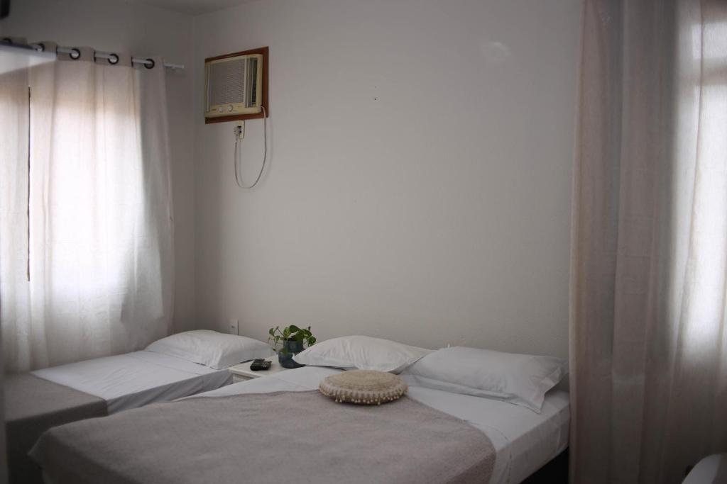 Postel nebo postele na pokoji v ubytování Pousada Barbroch