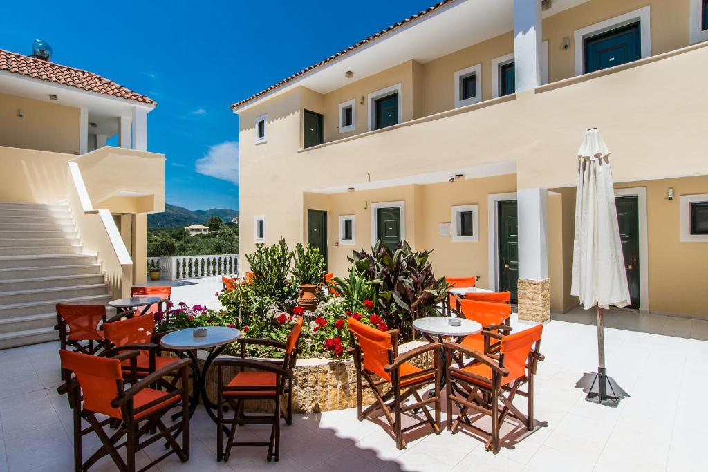 Balkón nebo terasa v ubytování Bozikis Palace Hotel