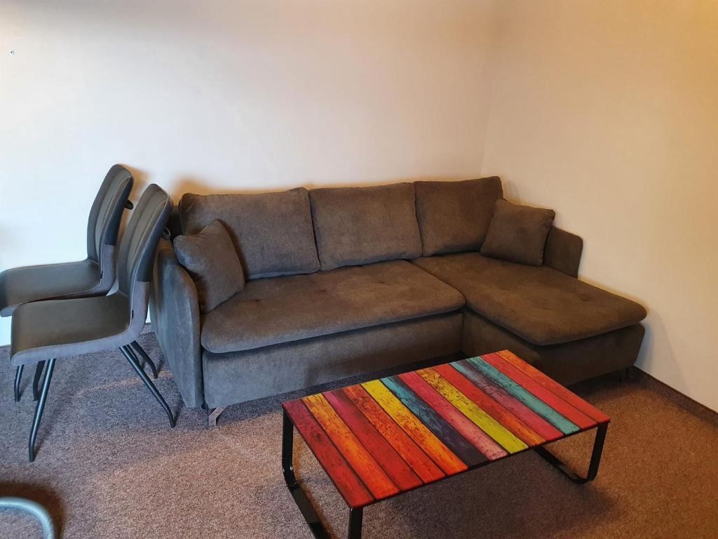 Posezení v ubytování Apartment Haus Starfach