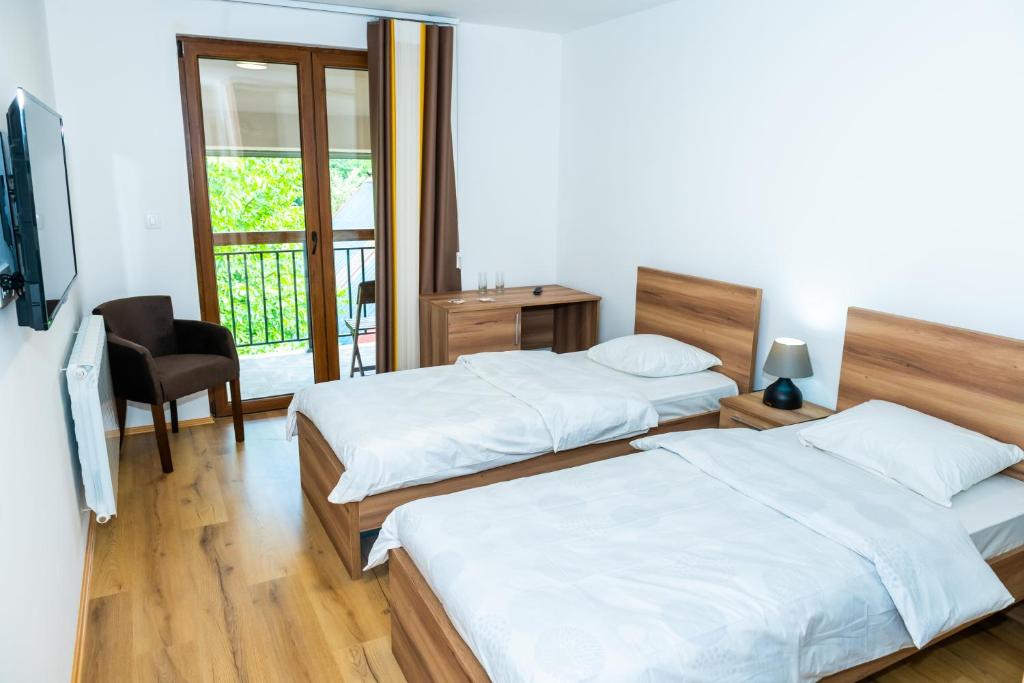 Voodi või voodid majutusasutuse Guest House Alte toas
