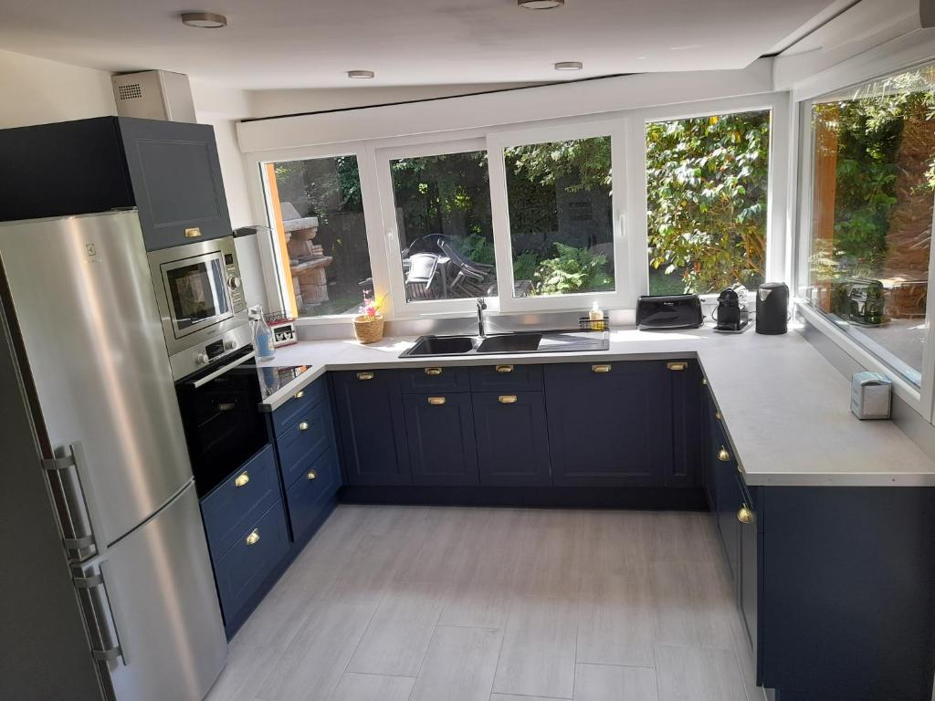 Ker jolly Maison au cadre naturel sans vis à vis - Maison De Deux Chambres