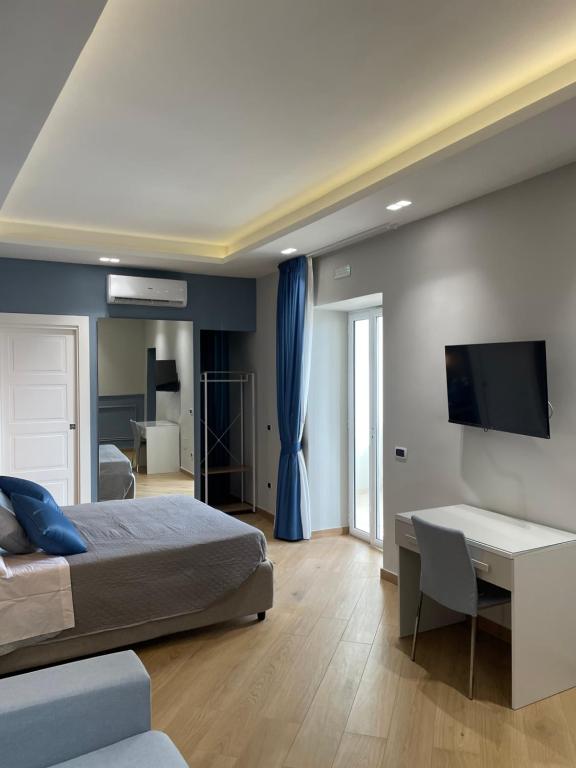 TV a/nebo společenská místnost v ubytování M&M Guest House