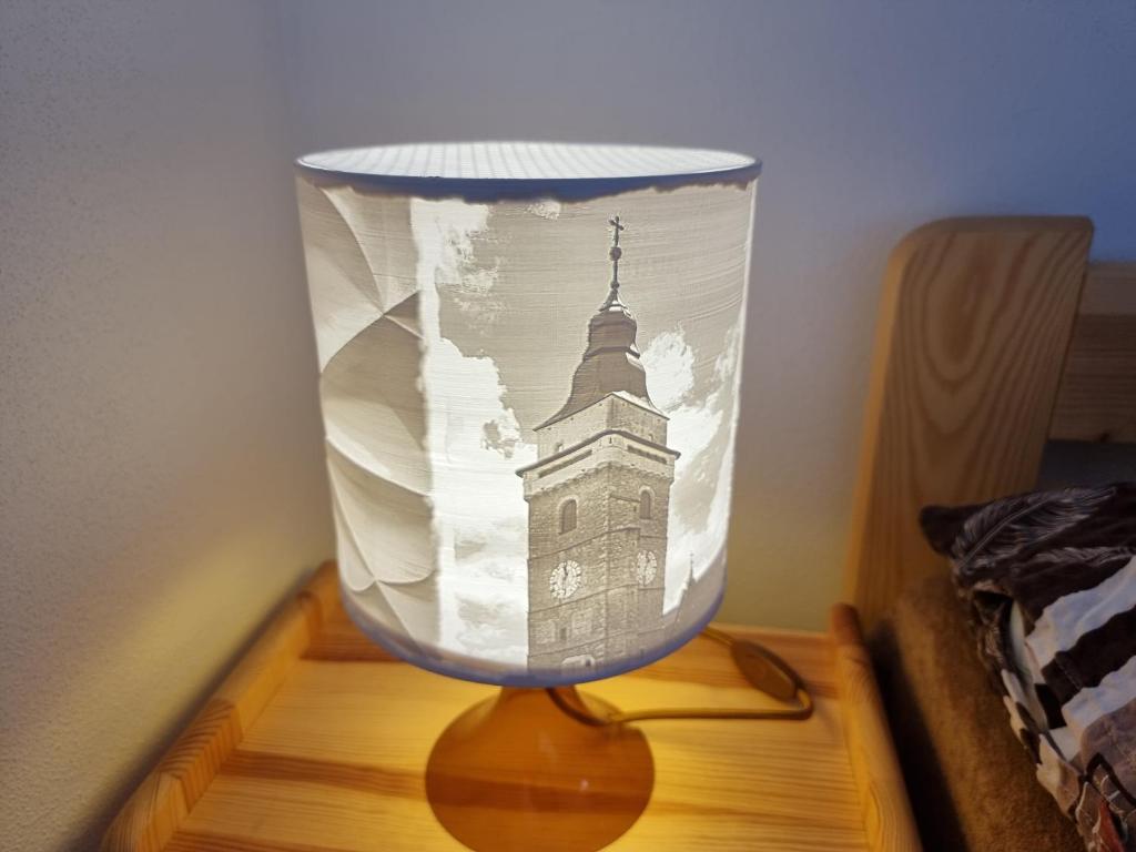 Postel nebo postele na pokoji v ubytování Apartmány Knížkovi