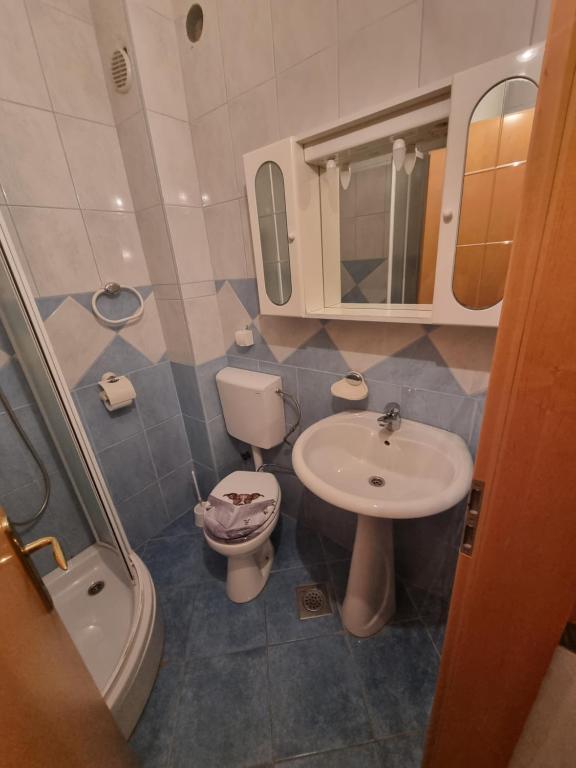 Kúpeľňa v ubytovaní Euromodus apartmani