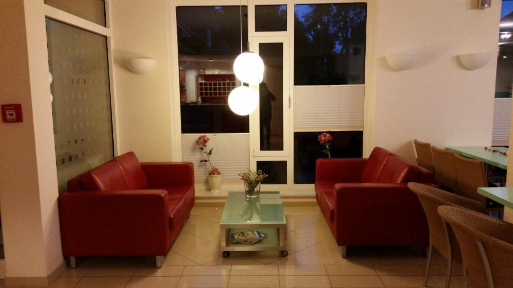 Posezení v ubytování Hotel Aquamarin