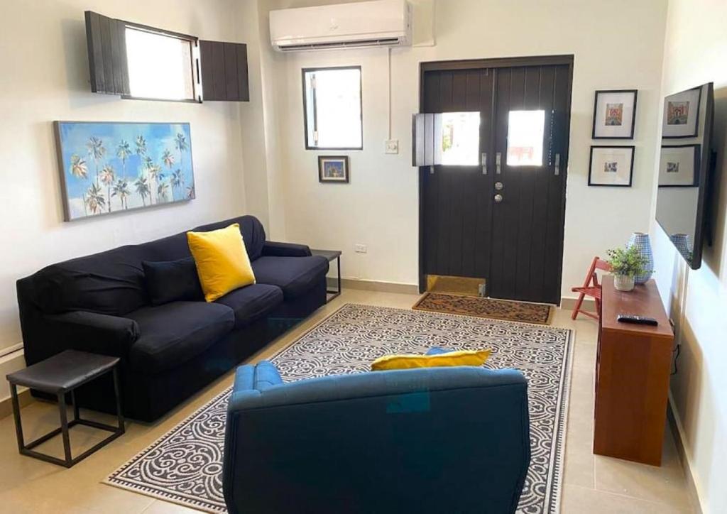 Posezení v ubytování KASA Charming Luna 2 bedroom
