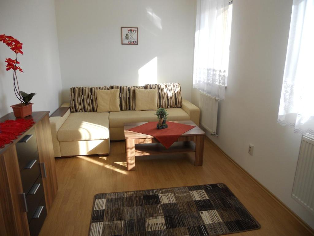 Posezení v ubytování Motel Madona