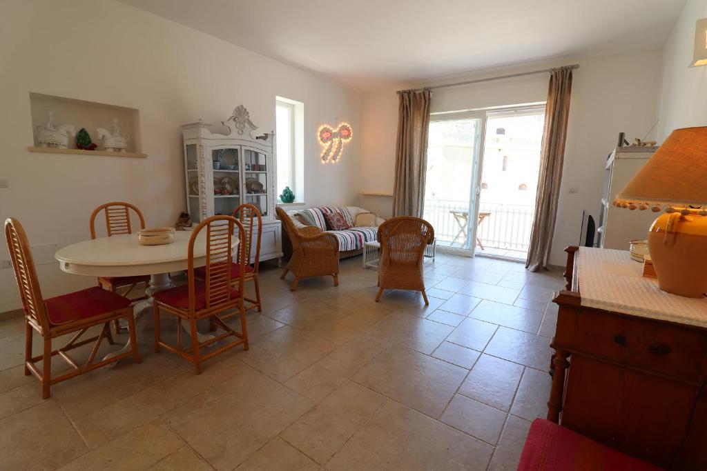 Część wypoczynkowa w obiekcie Casa Paola Otranto