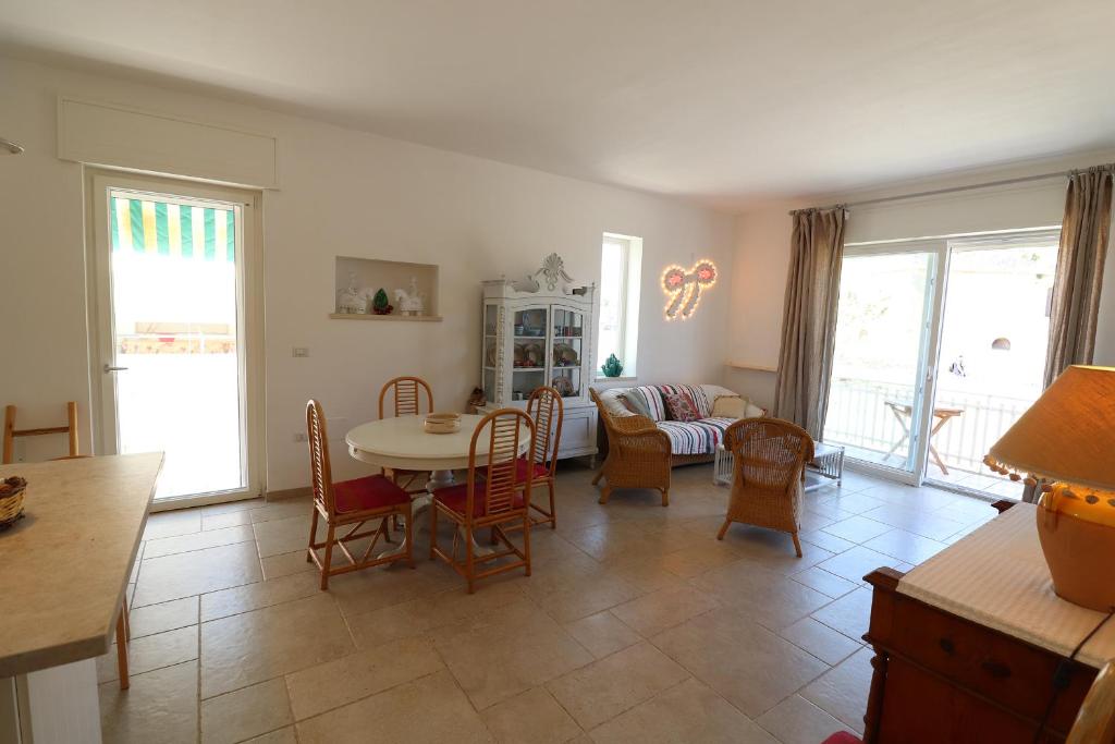 Część wypoczynkowa w obiekcie Casa Paola Otranto