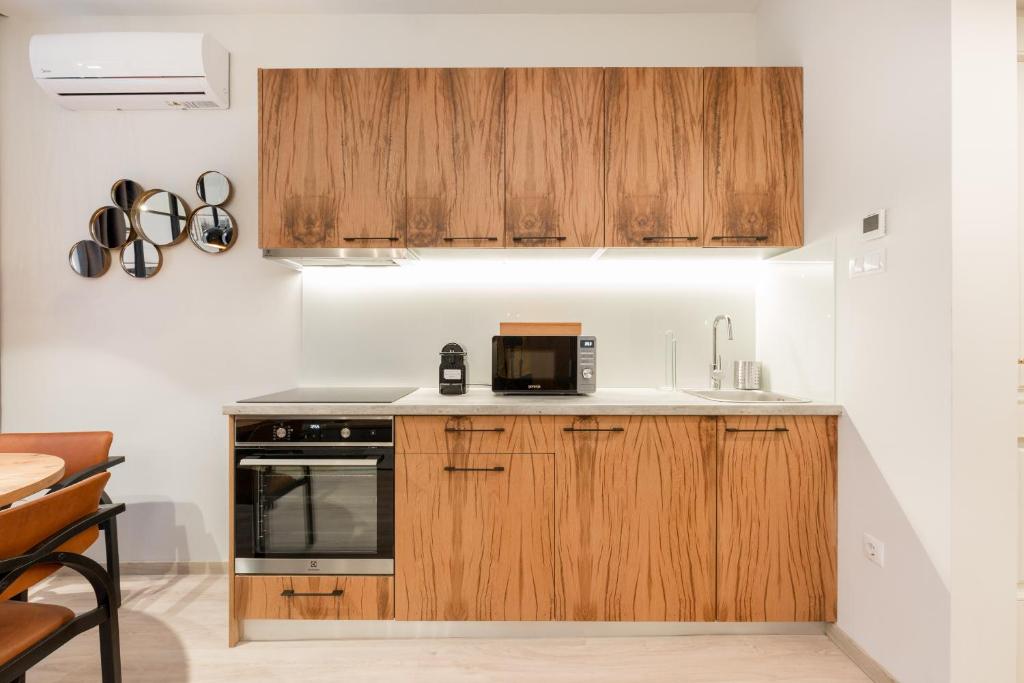 Kuchyňa alebo kuchynka v ubytovaní Luxury Presidential Suite in The Absolute Center