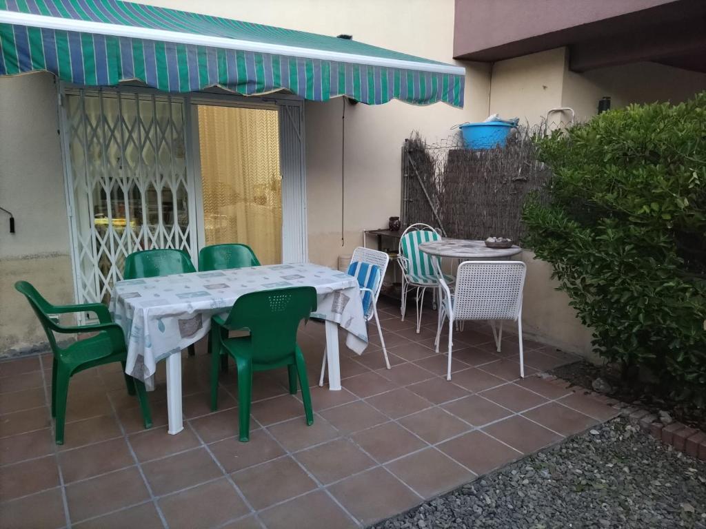 Patio nebo venkovní prostory v ubytování Apartament ca l'Irene