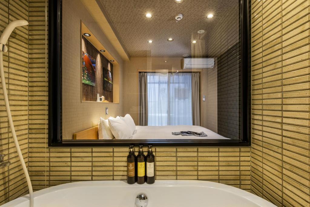 Koupelna v ubytování Shiki Suites - Kyoto Umekoji