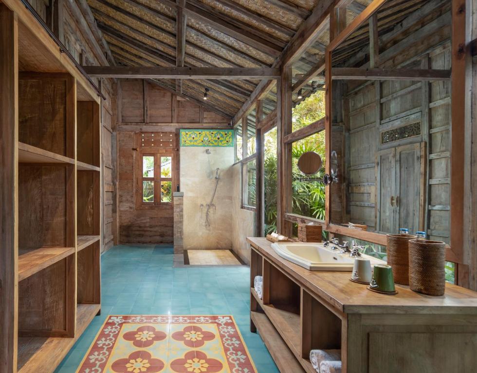 Koupelna v ubytování Korurua Dijiwa Ubud