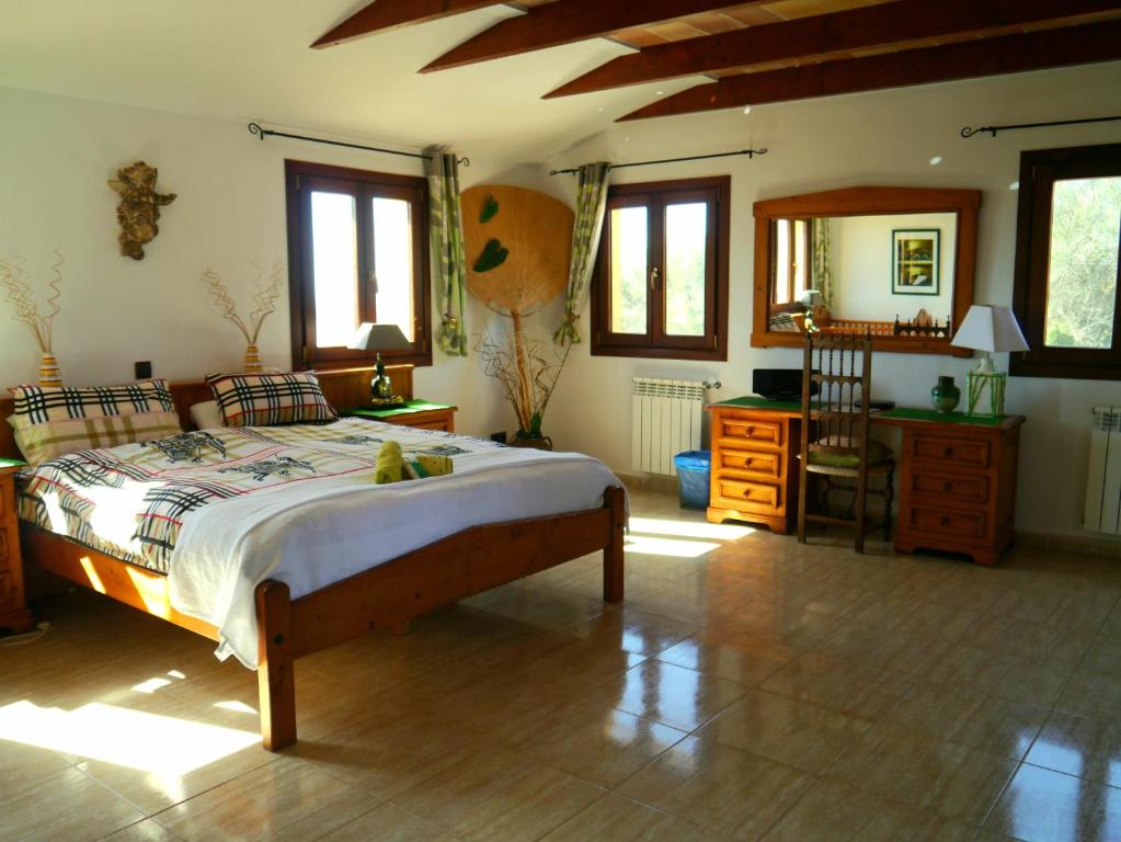 Postel nebo postele na pokoji v ubytování Villa Miramar