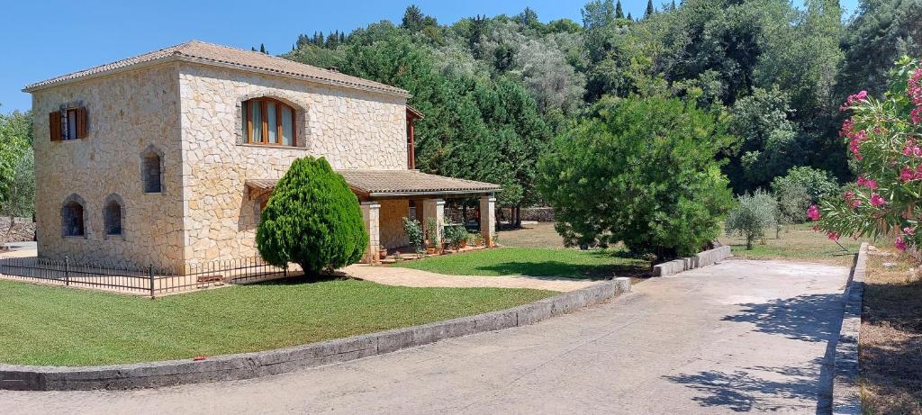 En have udenfor Vintage Villa