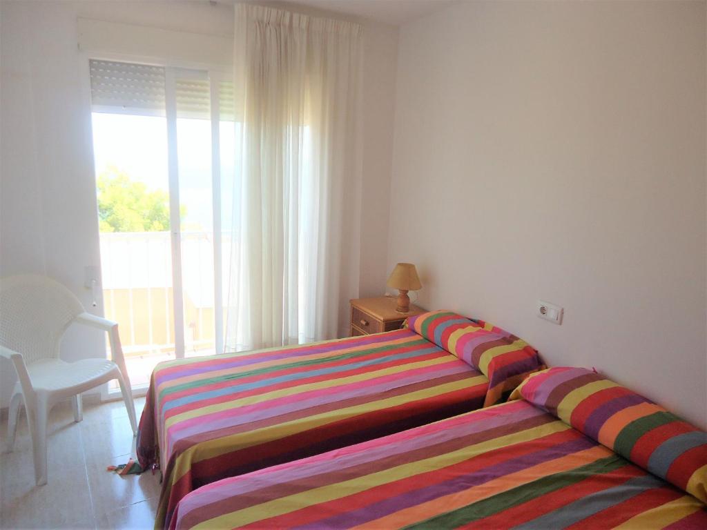 Postel nebo postele na pokoji v ubytování Arabella duplex village