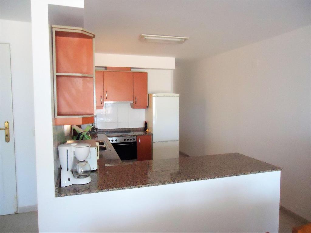Kuchyň nebo kuchyňský kout v ubytování Arabella duplex village