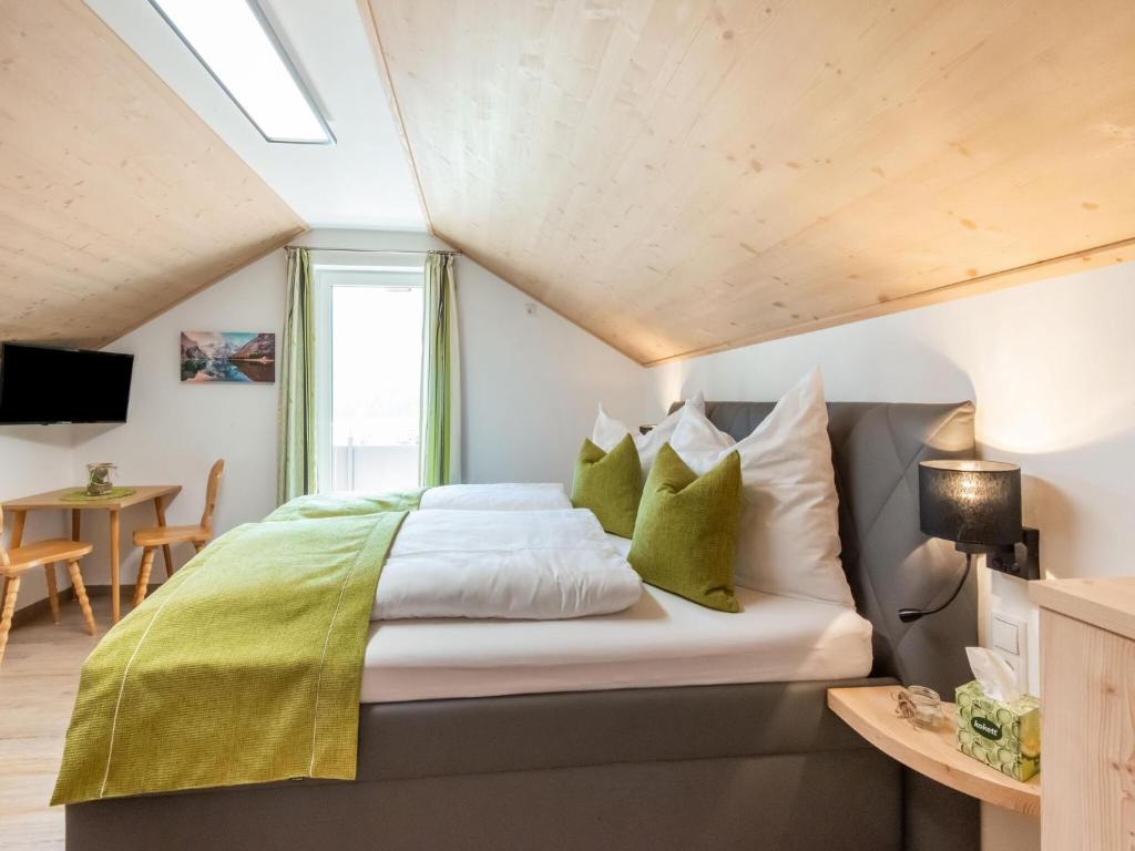 Postel nebo postele na pokoji v ubytování Apartment Bramberg near Wildkogel Ski Lift