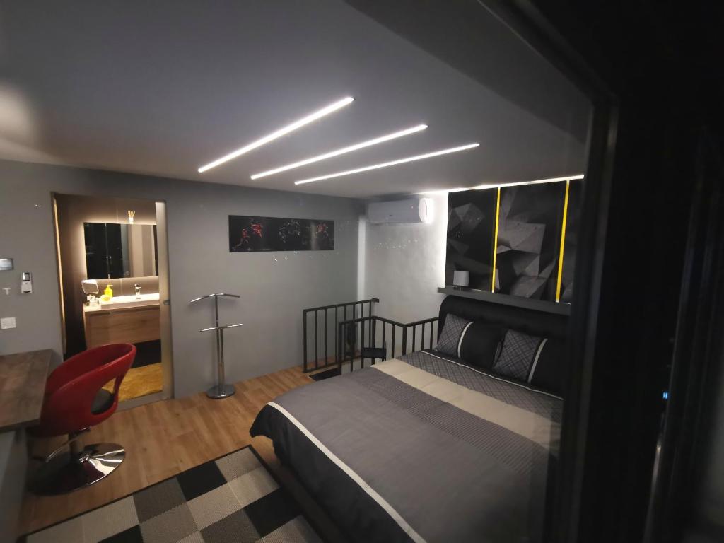 Kuchyň nebo kuchyňský kout v ubytování Villa46