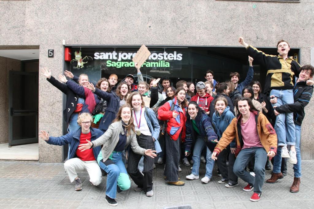 Hóspedes ficando em Sant Jordi Hostels Sagrada Familia