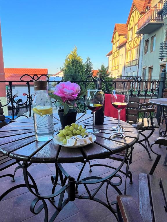 Balkón alebo terasa v ubytovaní Willa Piano