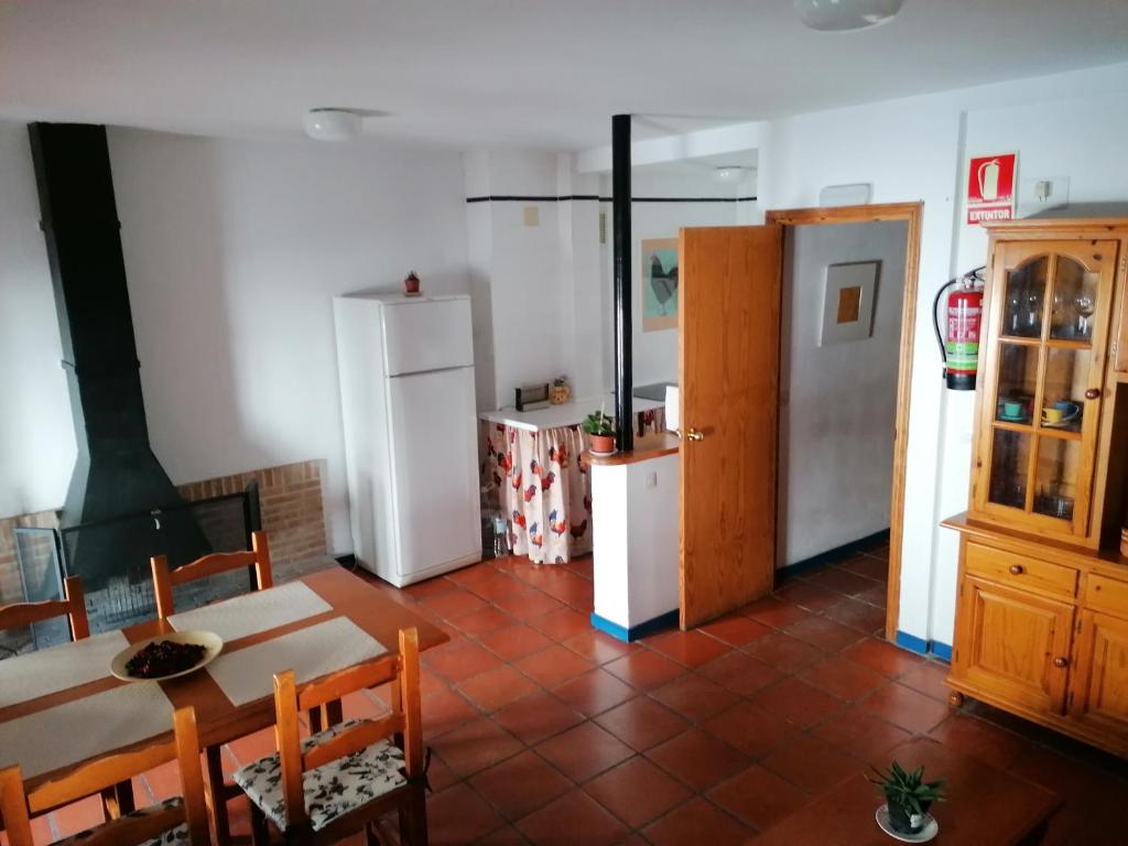 Kuchyň nebo kuchyňský kout v ubytování Casas Las Piedras de Agua