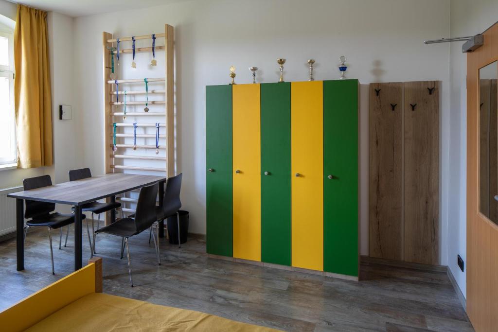 
Family Room with Shared Bathroom
