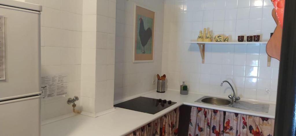 Kuchyň nebo kuchyňský kout v ubytování Casas Las Piedras de Agua
