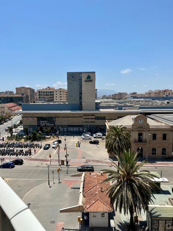 Výhľad na mesto Malaga alebo výhľad na mesto priamo z apartmánu