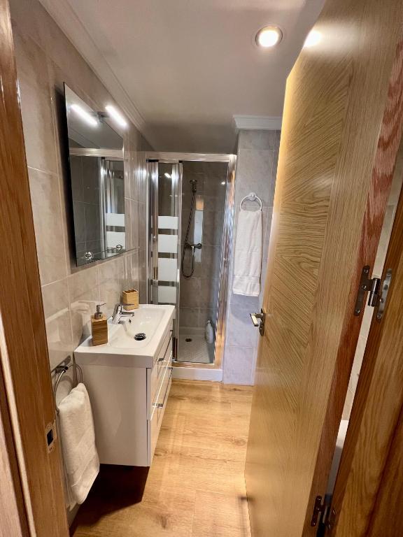 Kúpeľňa v ubytovaní Apartamentos Prestige Suites Málaga II