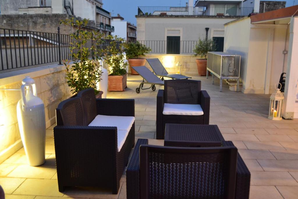 Balkon lub taras w obiekcie La Fitolacca B&B