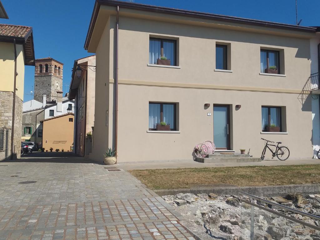 Budova, kde se bed and breakfast nachází