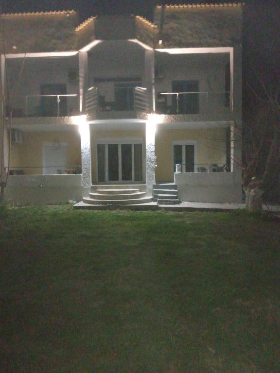 Budynek, w którym mieści się apartament