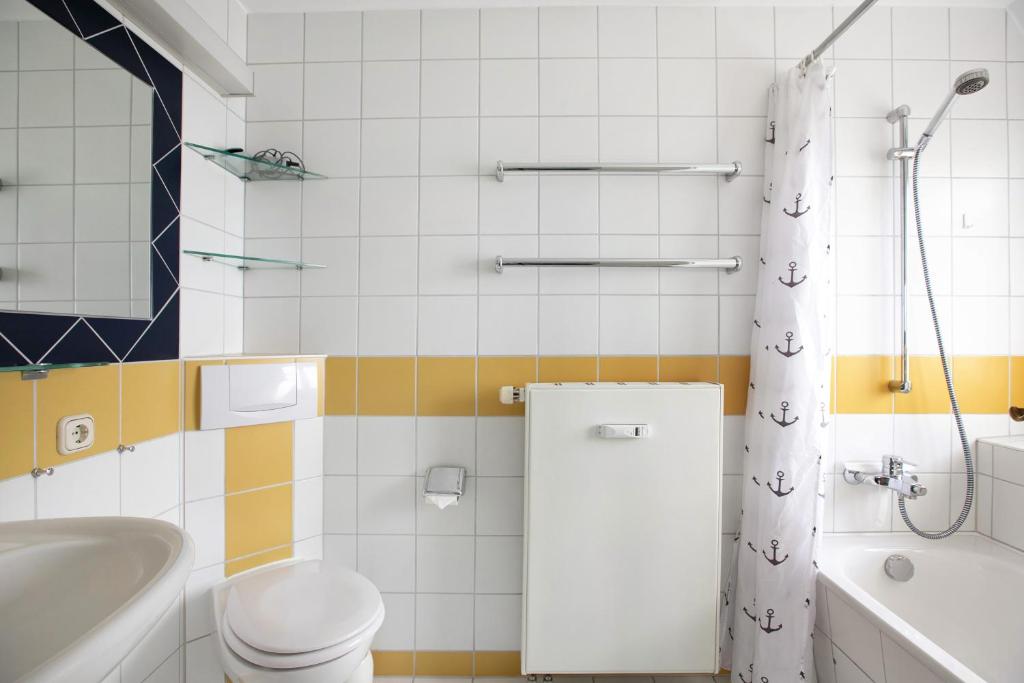 Koupelna v ubytování Ferienwohnung Haus Lazy Dolphin