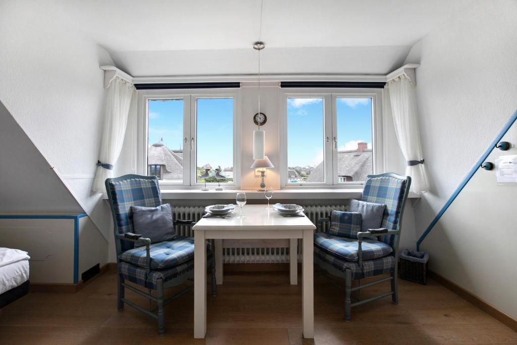 Posezení v ubytování Ferienwohnung Haus Lazy Dolphin