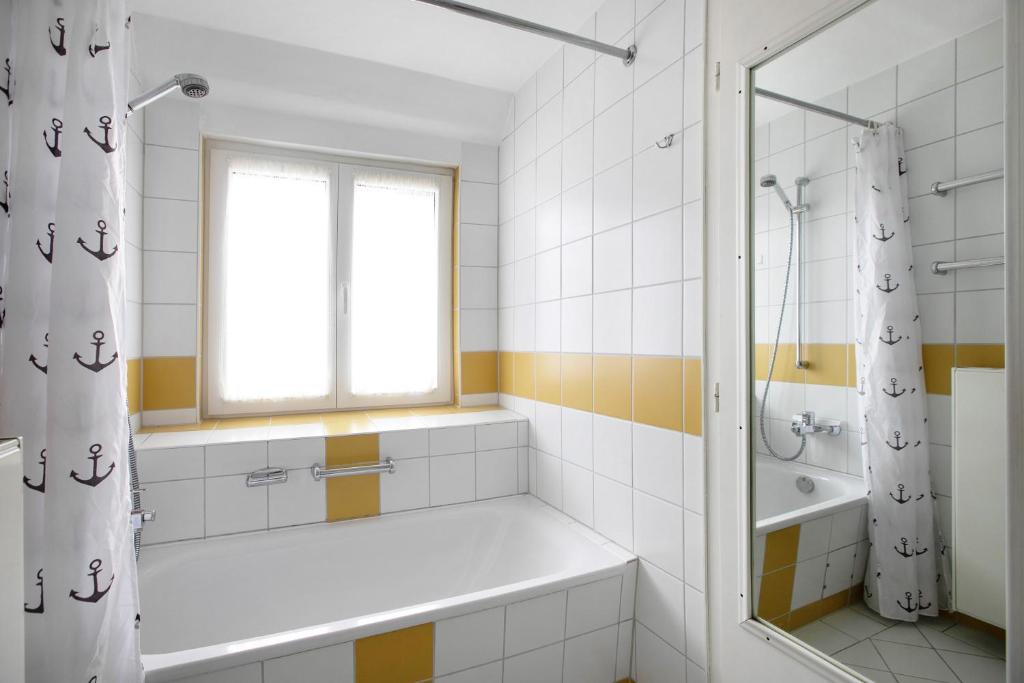 Koupelna v ubytování Ferienwohnung Haus Lazy Dolphin