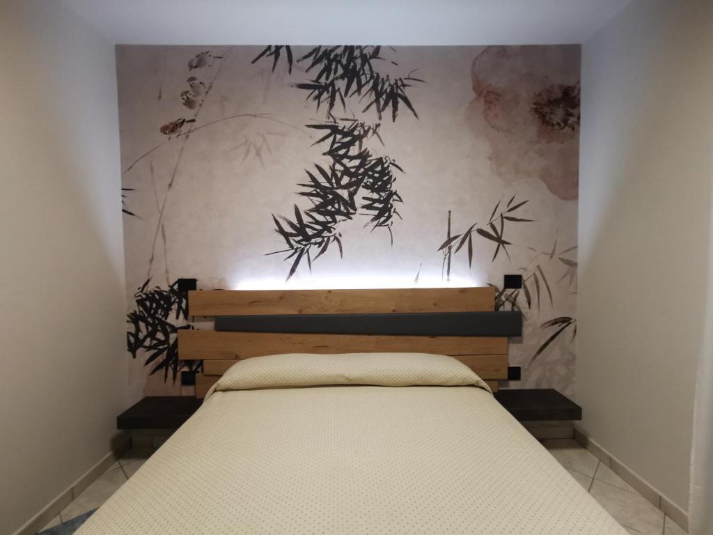 A bed or beds in a room at Valle dell'Eden