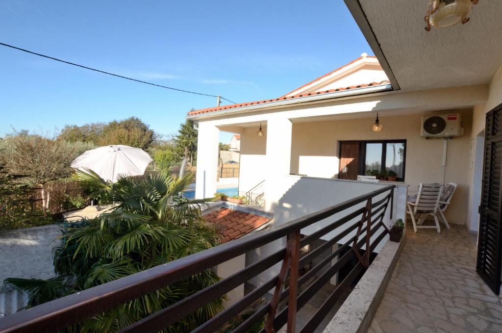Balkon lub taras w obiekcie Villa Mirka