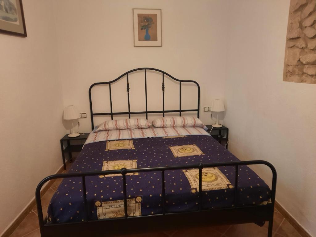 Postel nebo postele na pokoji v ubytování Ca´n Buniferri