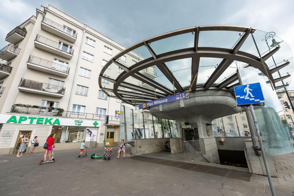 Budova, v ktorej sa apartmán nachádza