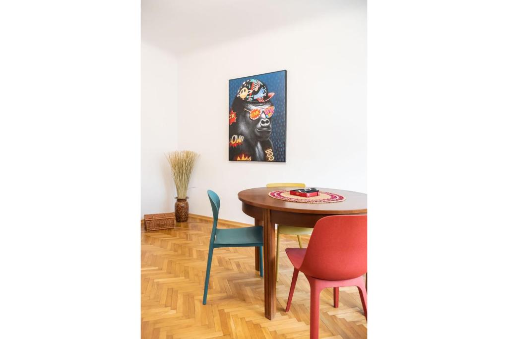 Fotografia z galérie ubytovania Metro Plac Wilsona Etno Apartament vo Varšave