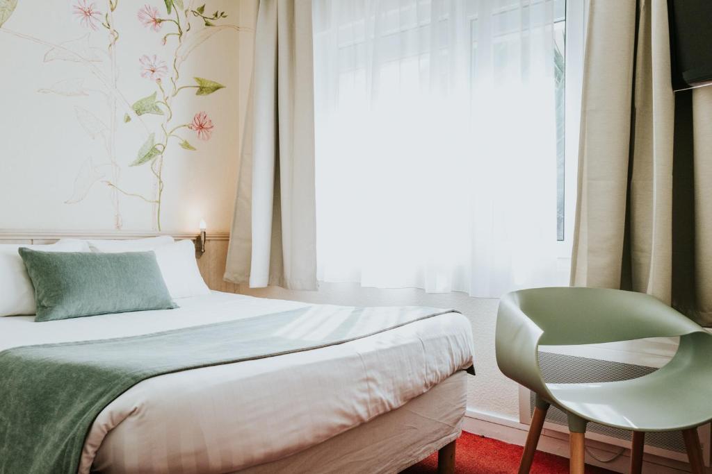 Hôtel Aux Tamaris - Vue Mer - Chambre Simple Standard - Vue Ville - 