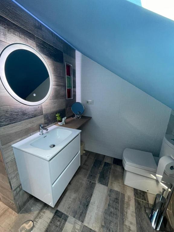 Koupelna v ubytování Casa y Apartamento Rural Terra Celta en Salceda de Caselas