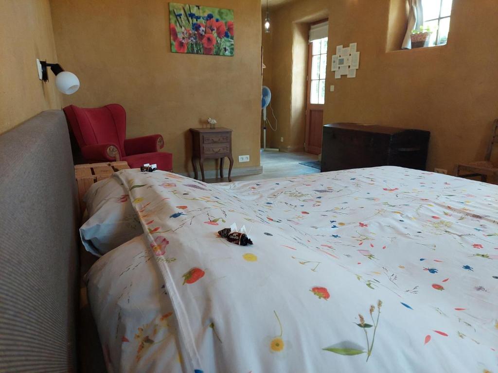Postel nebo postele na pokoji v ubytování B&B Clogher Farm